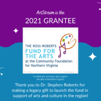 ArtStream Receives Ross Roberts Fund for the Arts Grant