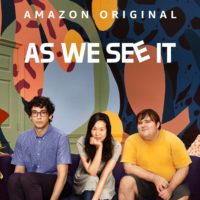 ArtStreamers Sarah Davie and Sarah Dorros create poster backdrop artwork for the new Amazon series, “As We See It”